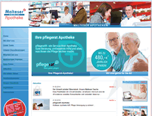 Tablet Screenshot of malteser-apotheke.com